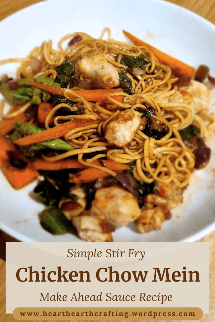 Simple Chicken Chow Mein Sauce Recipe Pinterest