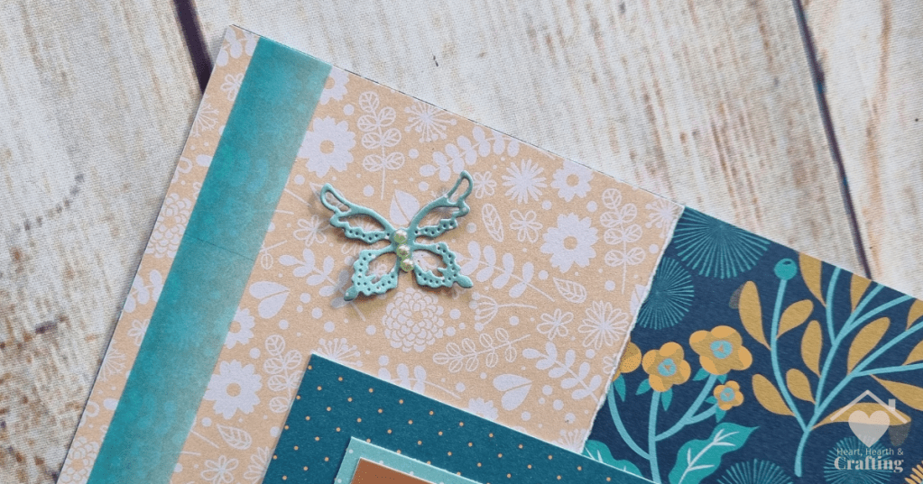 Playpen Baby Scrapbook Inspiration with Craft Sensations Papers