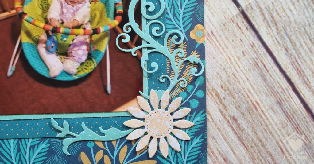 Playpen Baby Scrapbook Inspiration with Craft Sensations Papers