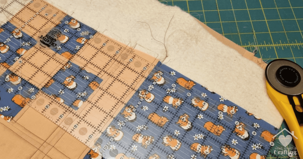 How to Sew a Baby Doll Patchwork Quilt [Free Sewing Pattern]