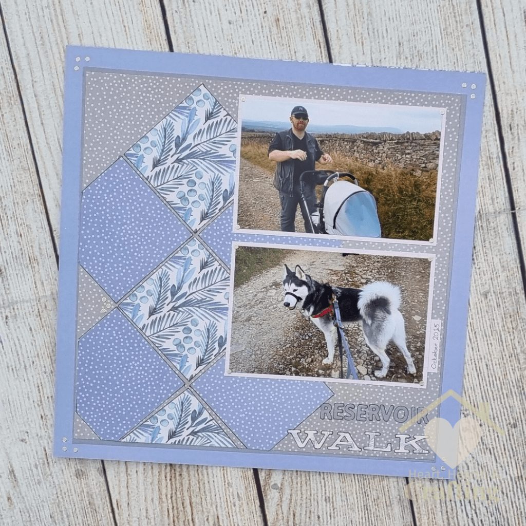 Reservoir Walk - Scrapbook Inspiration