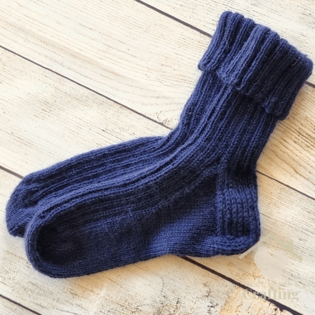 Chunky Boot Socks  - Free Knitting Pattern