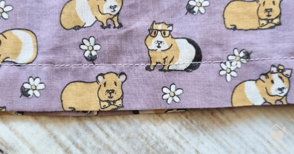 Sewing a Guinea Pig Dress with Peek-A-Boo Pattern's Wildflower