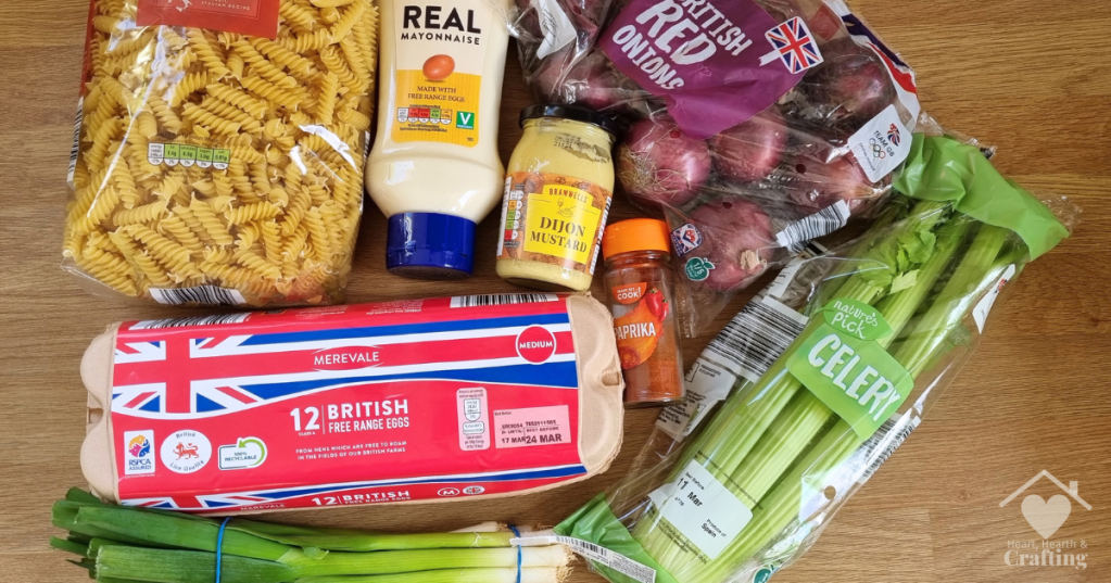 Deviled Egg Pasta Salad Recipe Ingredients