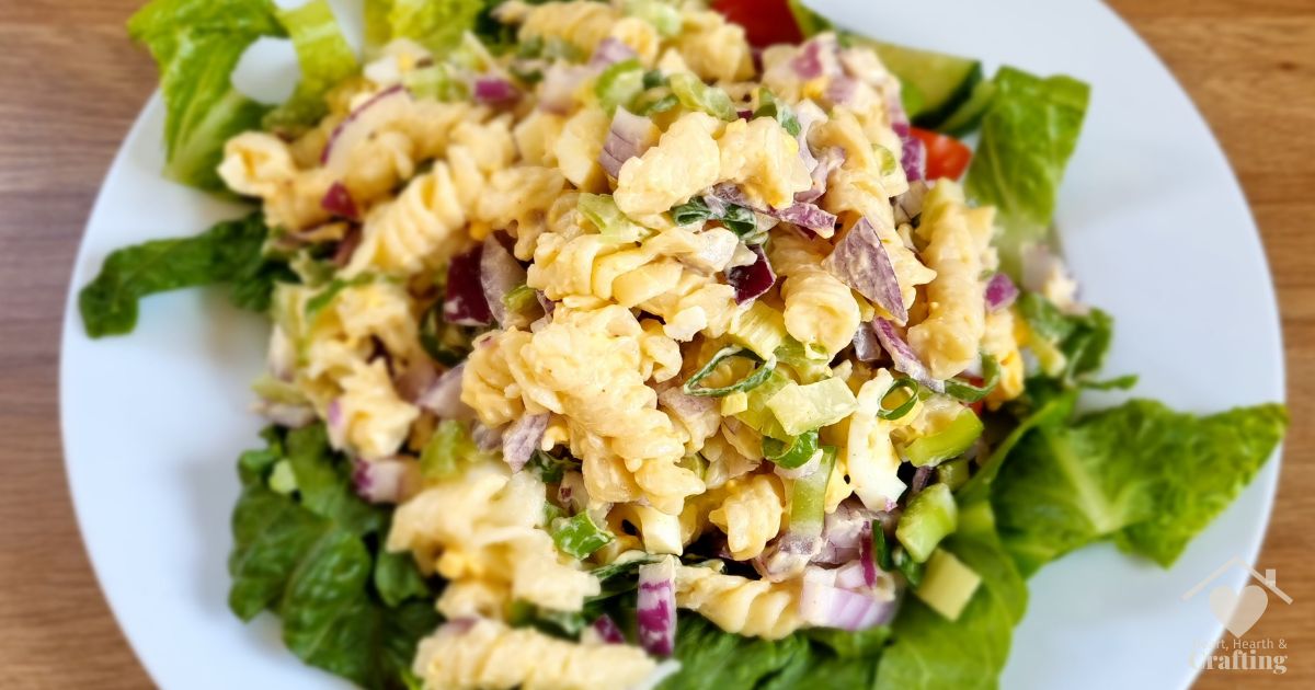 Deviled Egg Pasta Salad Recipe – Big Batch Cook