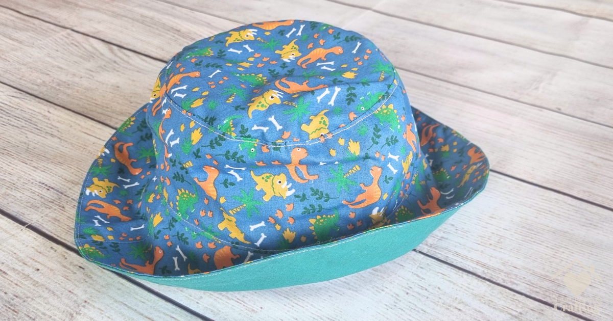 Sew Fun: Dinosaur Bucket Hats for Summer