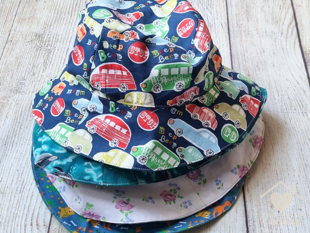 Cars Bucket Hat - Easy Sewing Project