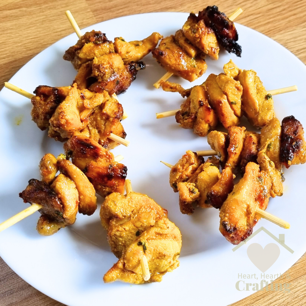 Chicken Satay Skewers Recipe [Peanut Free]