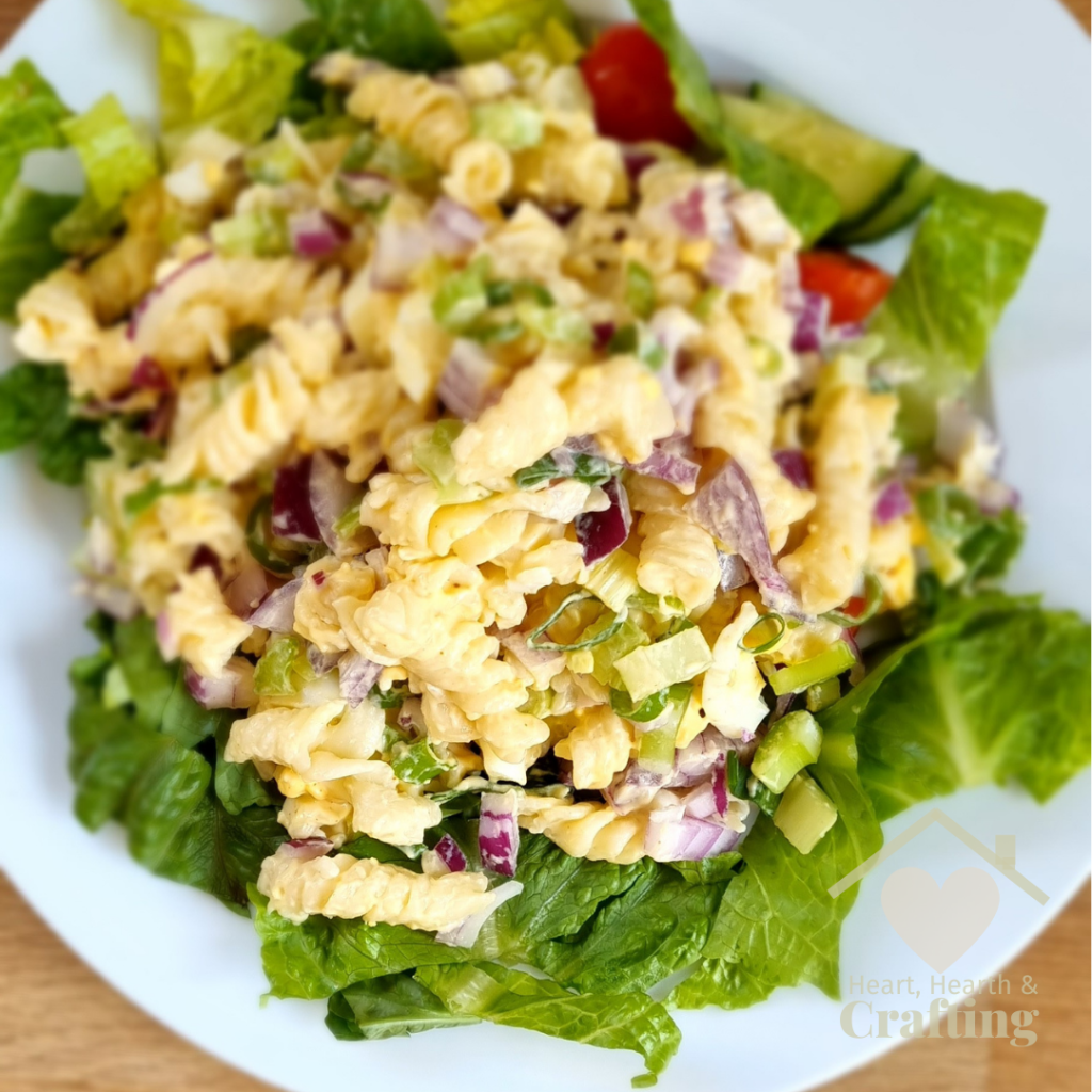 Deviled Egg Pasta Salad Recipe
