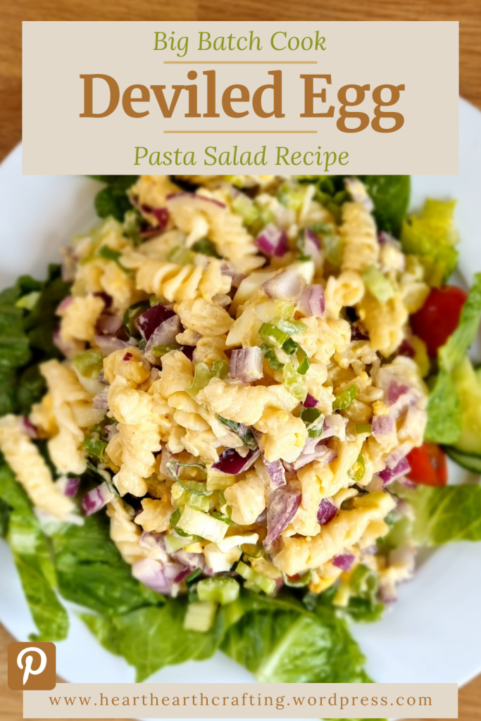 Deviled Egg Pasta Salad Recipe Pinterest Pin