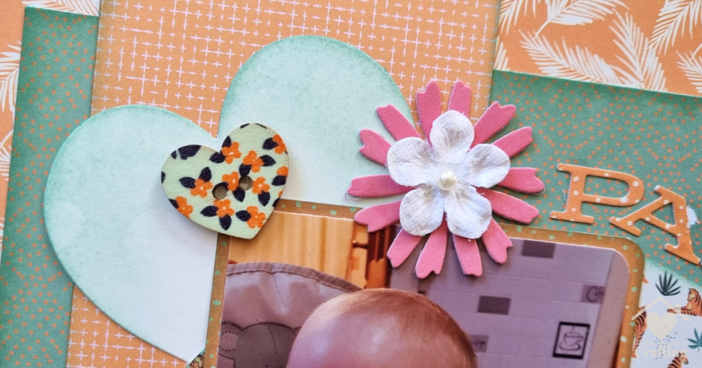 Baby's First Pancake Day Scrapbook Layout