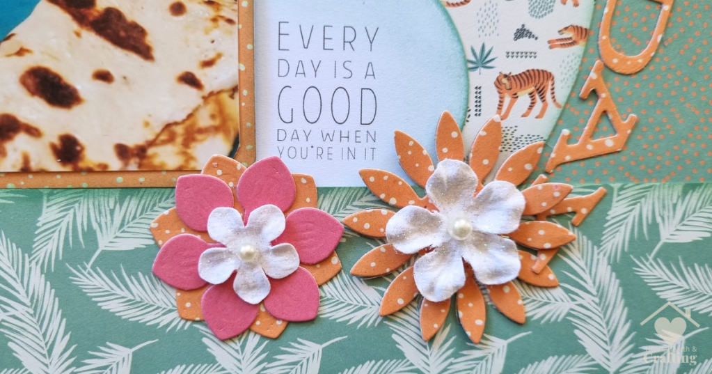 Baby's First Pancake Day Scrapbook Layout