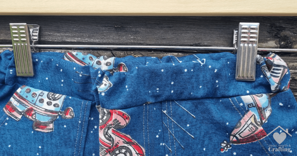 Peek-A-Boo Pattern's Rough & Tumble Shorts- Sewing Pattern Hack
