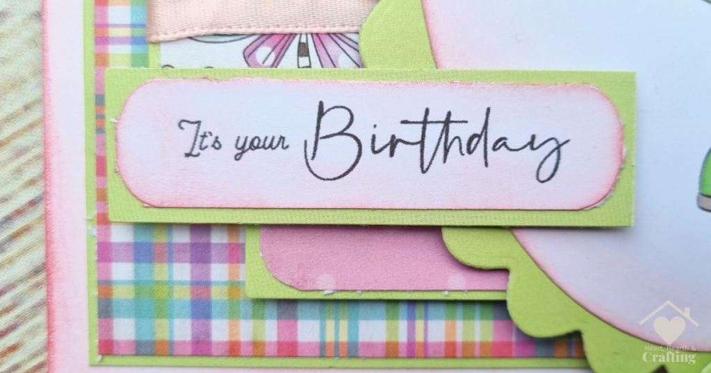 Rebel Girl Birthday Cake Card Making Project