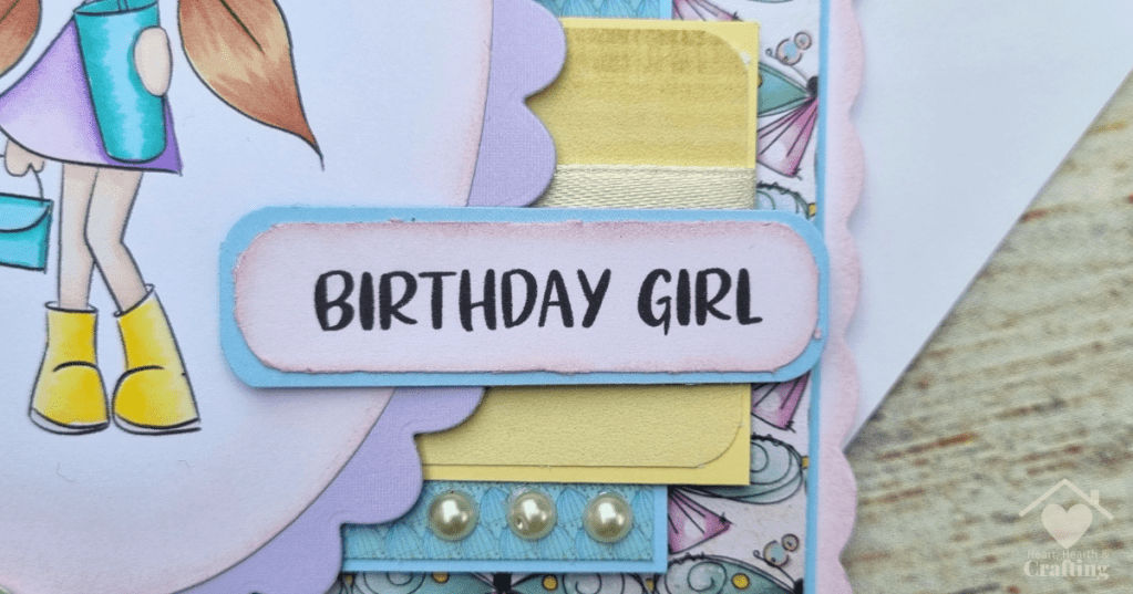 Rebel Girl Milkshake Drink Card Making Project