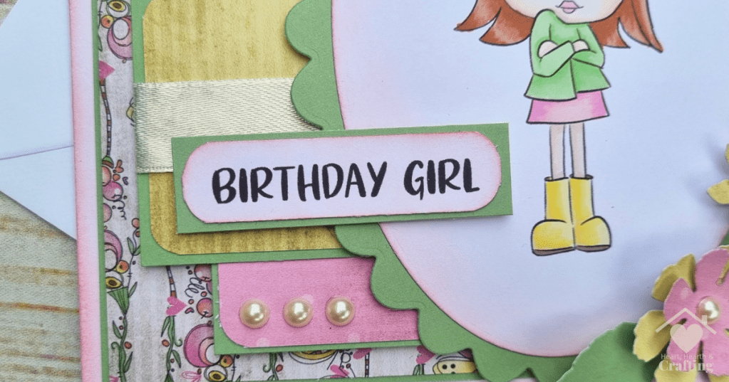 Rebel Girl Sulky Attitude Card Making Project
