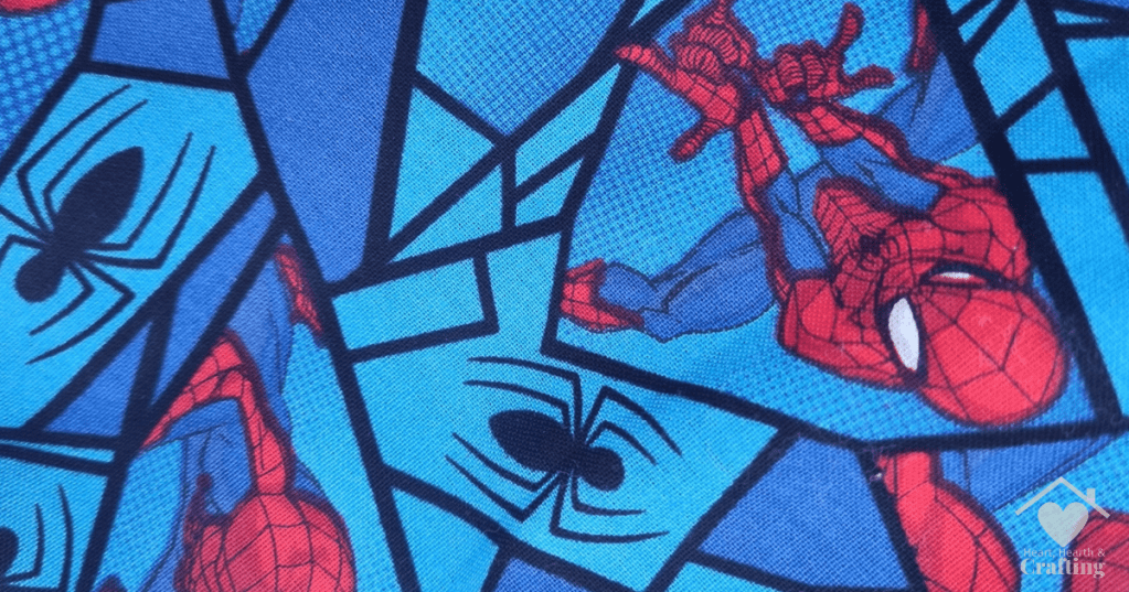 Sewing McCalls 7377 Spiderman Shorts with a Money Saving Hack