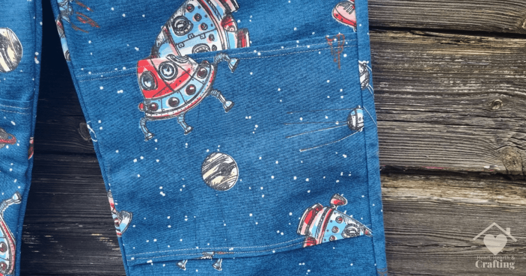 Peek-A-Boo Pattern's Rough & Tumble Pants  Sewing Project
