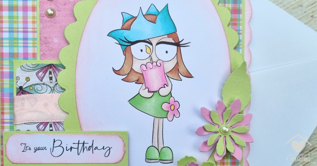 Rebel Girl Birthday Cake Card Making Project