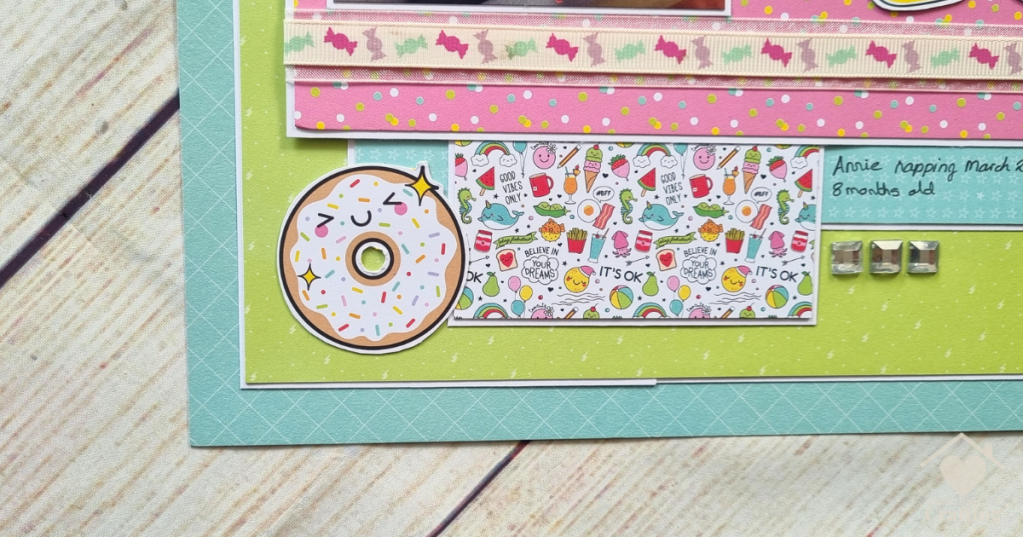 Nap Time - Baby Scrapbook Inspiration
