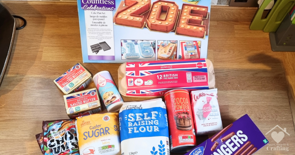 Birthday Number Chocolate Cake Recipe