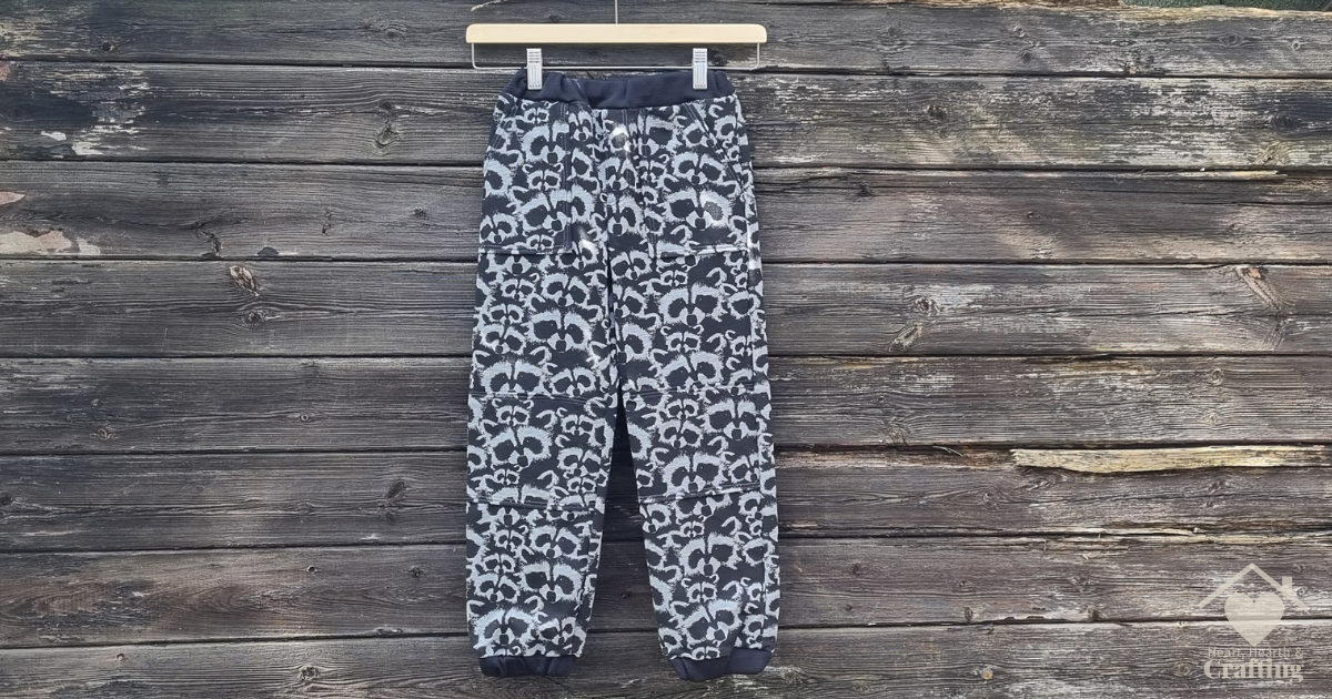 Sewing Peek-A-Boo Pattern’s Rough & Tumble Pants