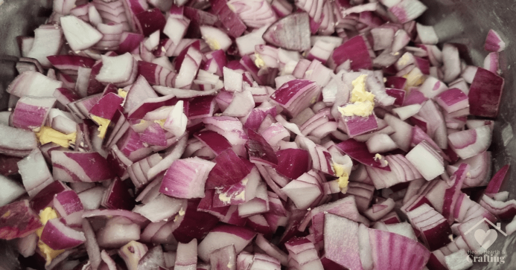 Traditional Lancashire Cheese and Onion Pie Batch Cook Recipe