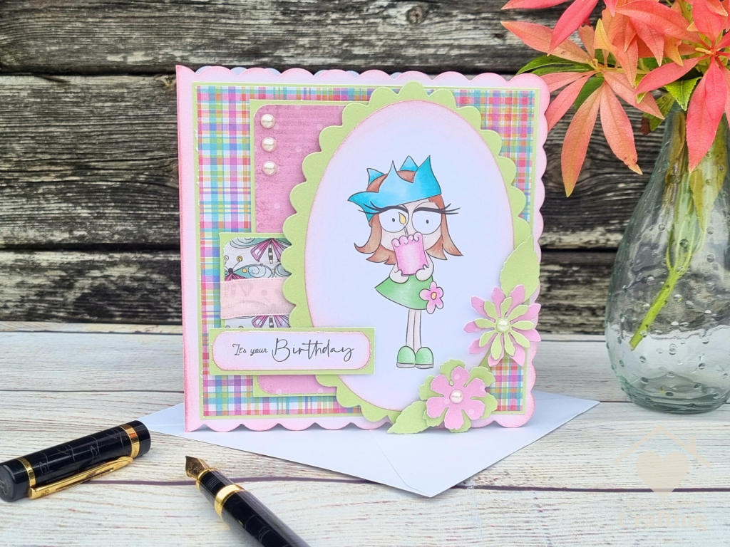 Rebel Girl Birthday Cake Card Making Project