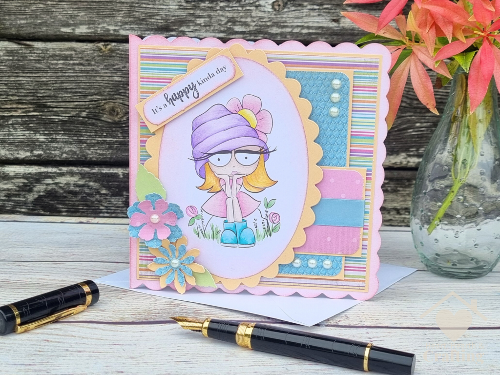 Rebel Girl Thinking Card Making Project