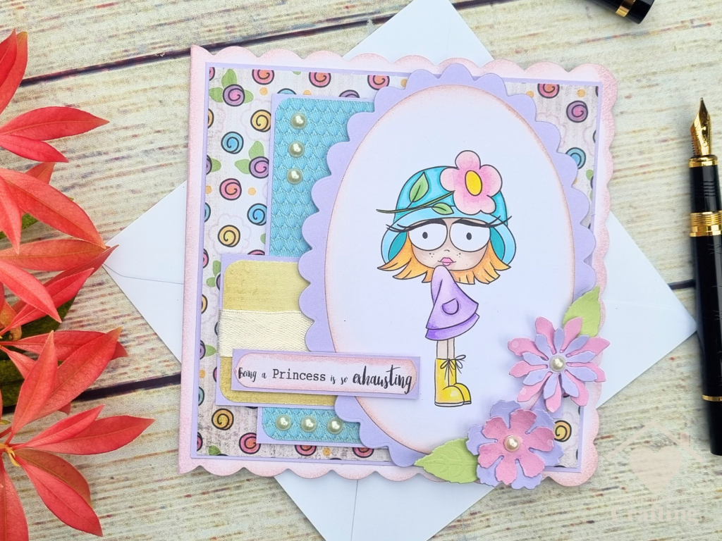 Rebel Girl Card Making Project
