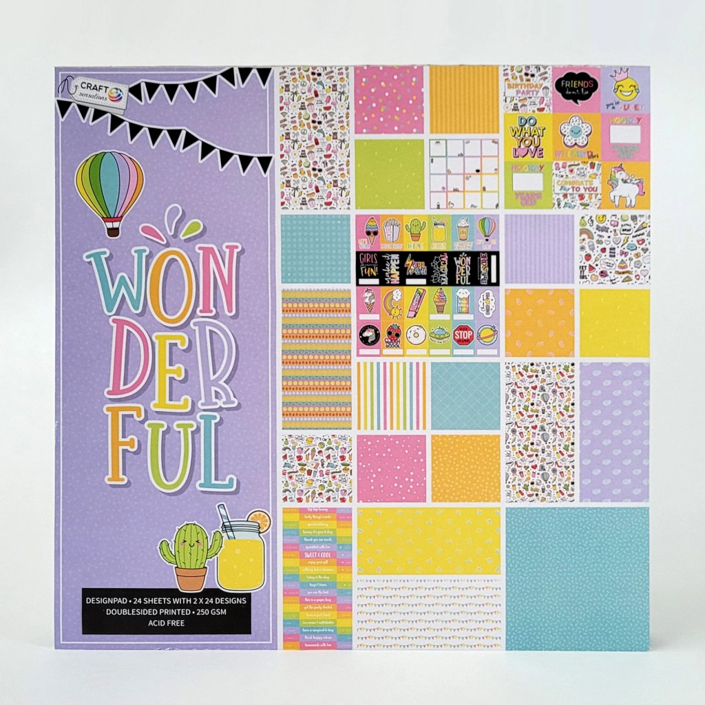 Craft Sensations Wonderful Paper Design Pad