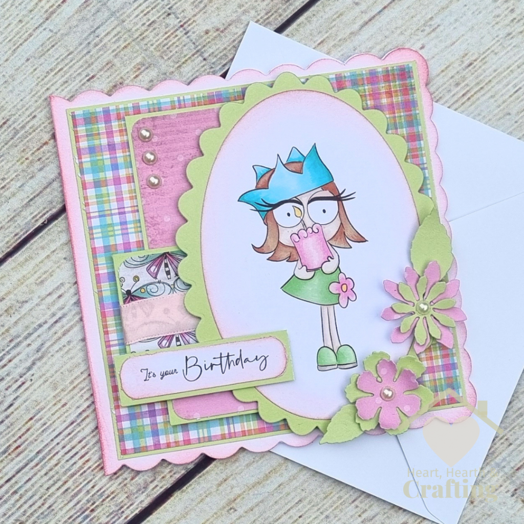 Rebel Girl Birthday Cake Card Making Project