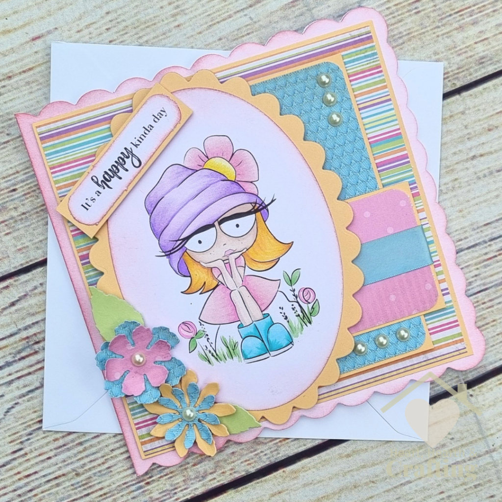 Rebel Girl Thinking Card Making Project