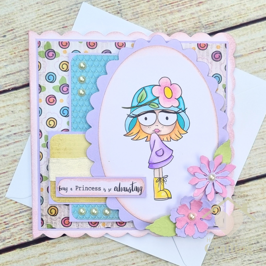 Rebel Girl Card Making Project
