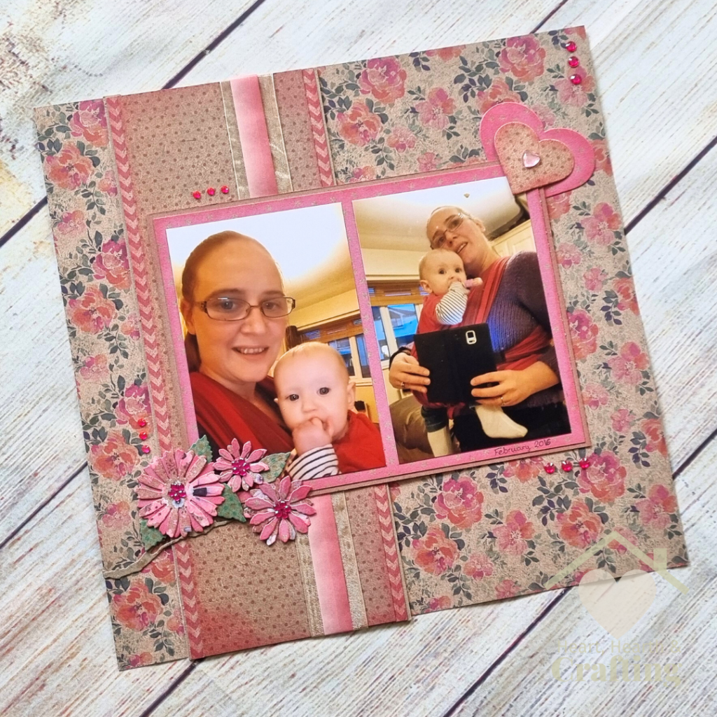 Sling Days - Scrapbook Page Inspiration