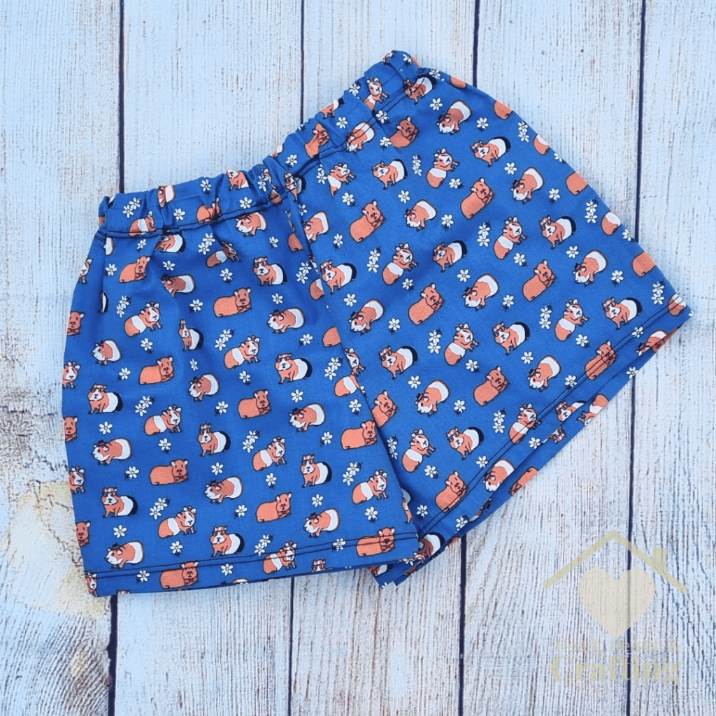Sewing McCalls 7377 Guinea Pig Shorts
