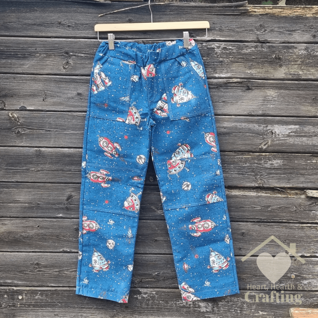 Peek-A-Boo Pattern's Rough & Tumble Pants  Sewing Project