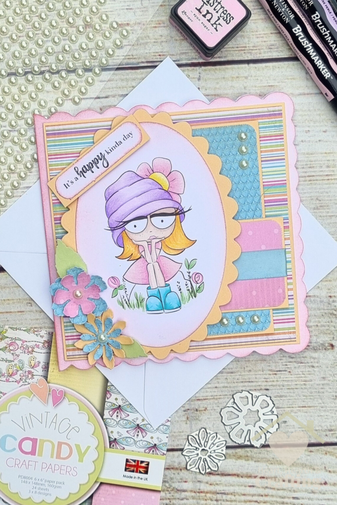 Rebel Girl Thinking Card Making Project Pinterest Pin
