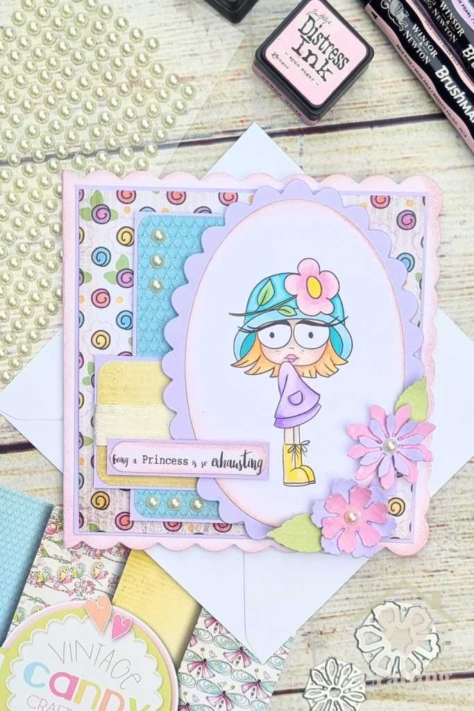 Rebel Girl Card Making Project Pinterest Pin