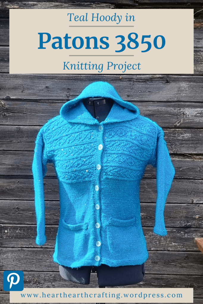 Patons 3850 Hoody Knitting Project Pinterest Pin