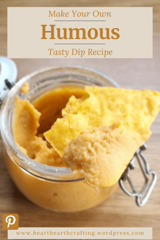 Classic Humous Dip Recipe Pinterest Pin