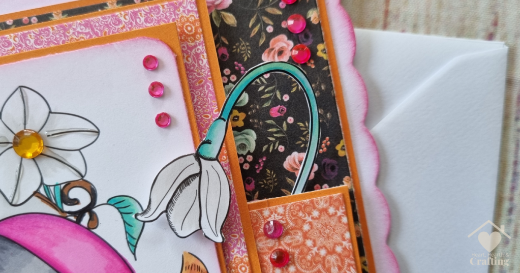 Verity Rose Moonstruck - Handmade Greetings Card