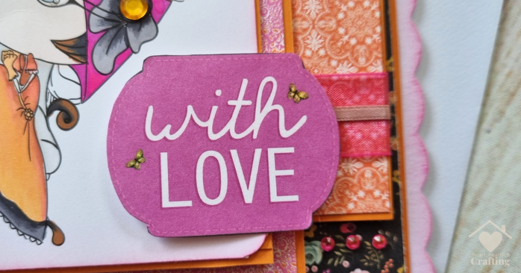 Verity Rose Moonstruck - Handmade Greetings Card