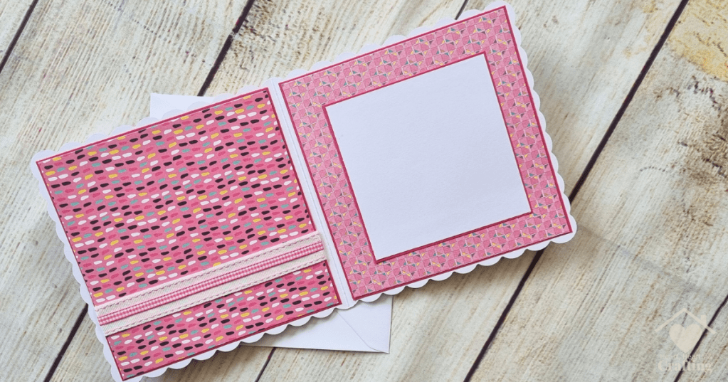 Polkadoodles Ballerina - Handmade Card