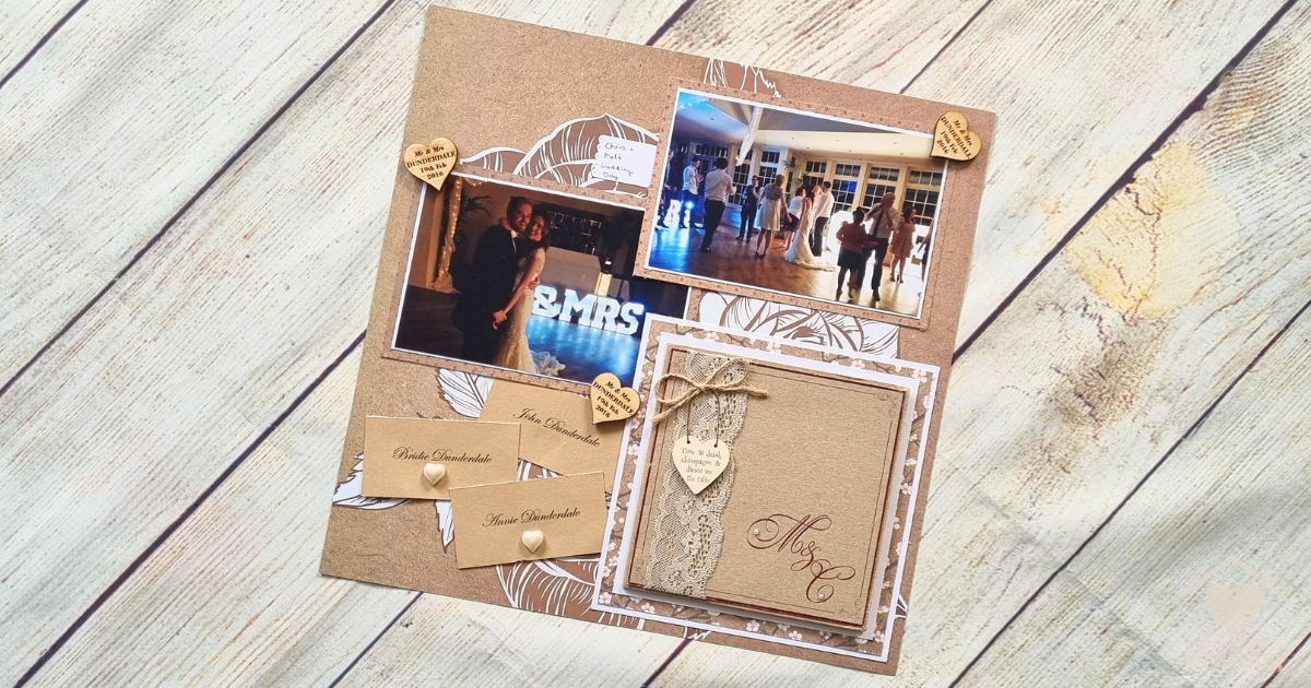 How to Scrapbook Wedding Day Memorabilia