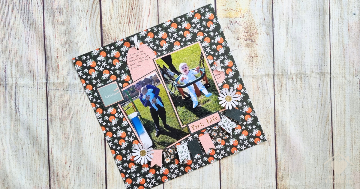 Park Life Baby Scrapbook Inspiration