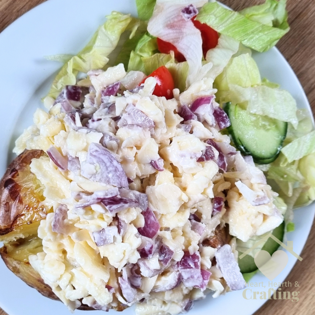 Jacket Potato with Cheese - Air Fryer Recipe