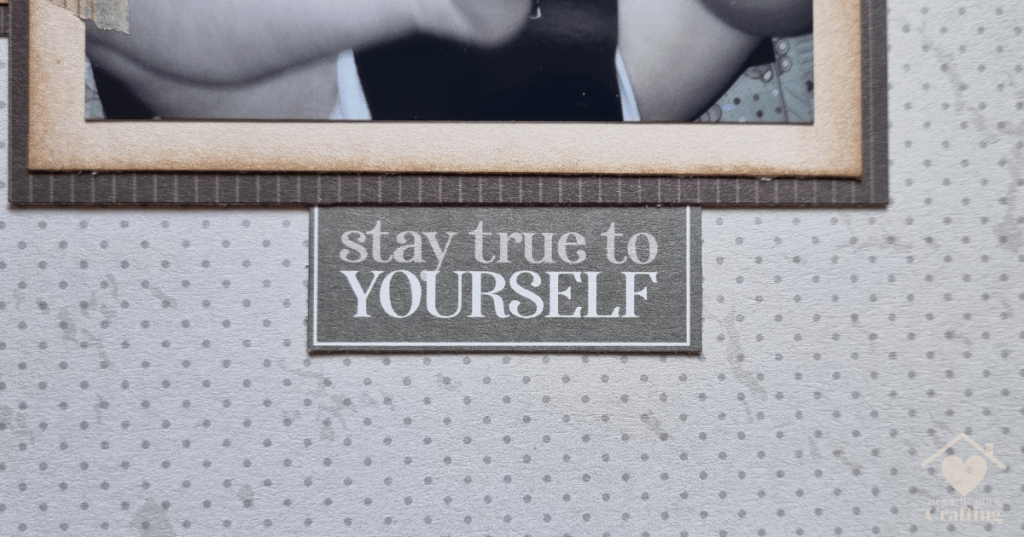 Baby of House Stark - Scrapbook Layout