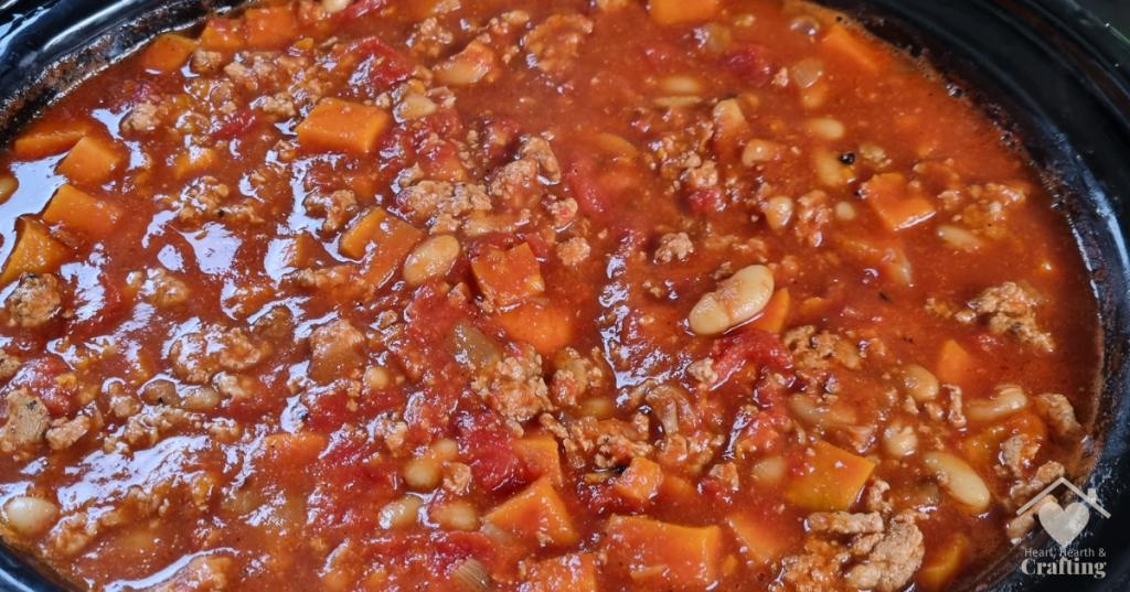 Turkey Chilli - Slow Cooker Batch Cook Recipe