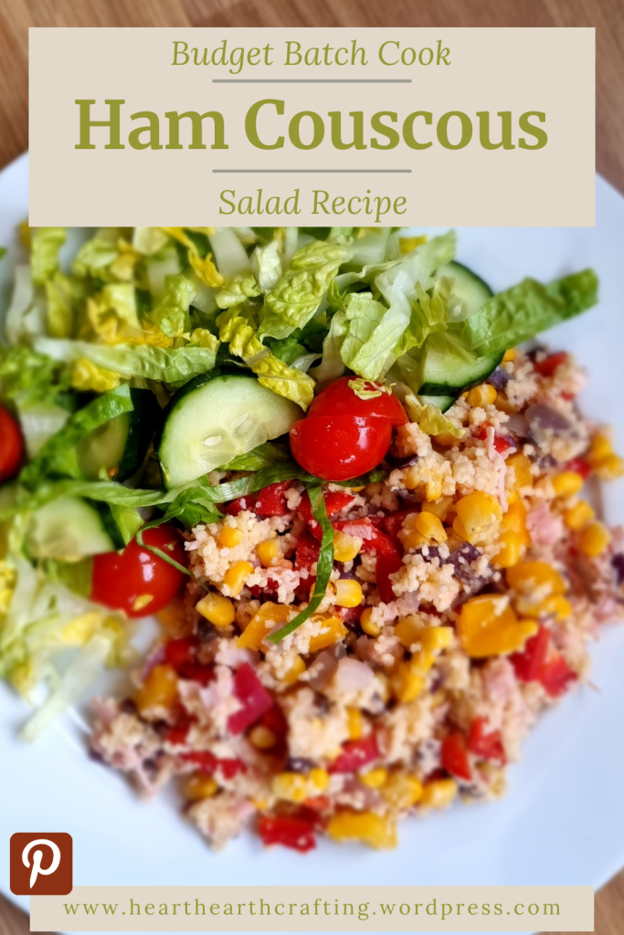 Ham Couscous Salad Recipe Pinterest Pin